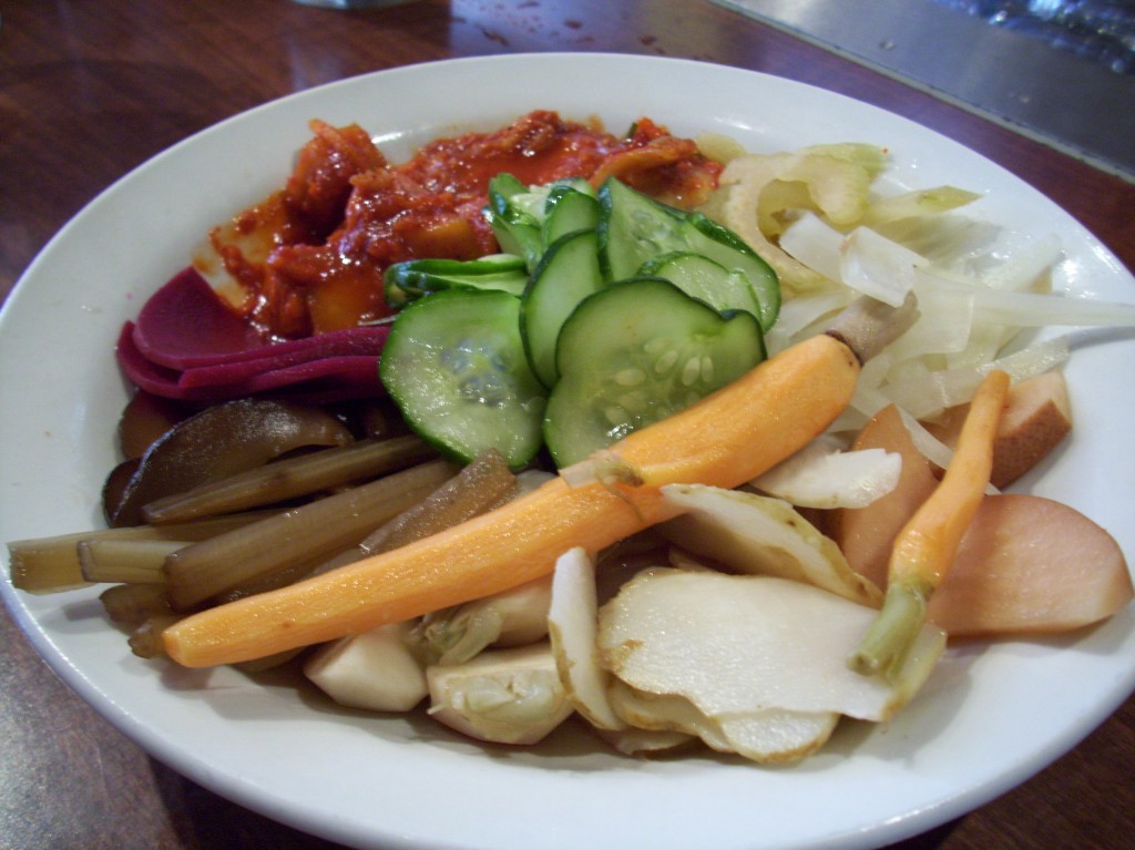 Pickled Vegetables at Momofuku Ssäm Bar in New York