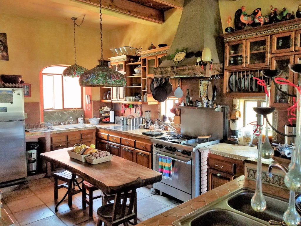 Kitchen at Hotel Boutique Casa Angelitos