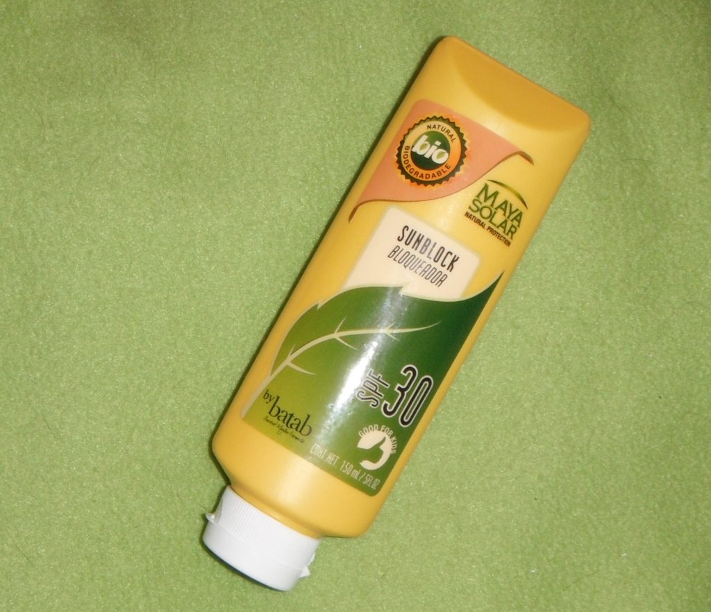 Biodegradable sunscreen in Mexico