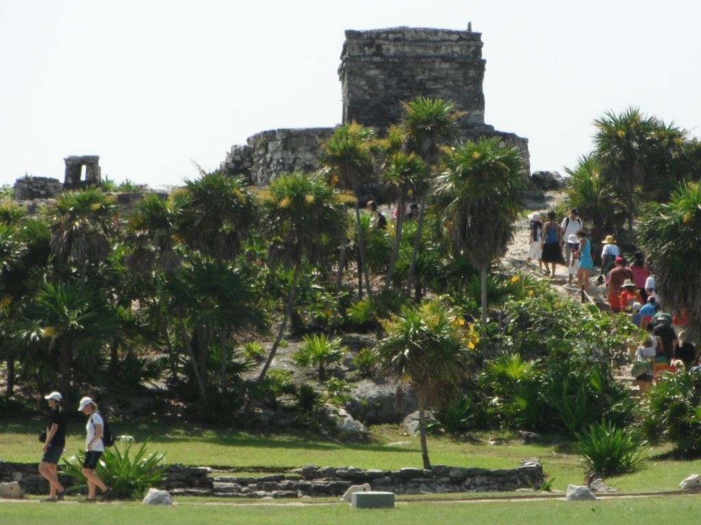 Templo de Dio Viento at Tulum, Mexico