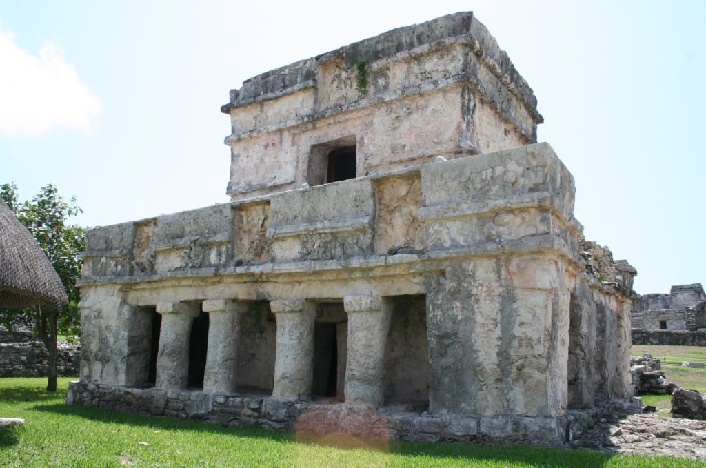 Templo de los Frescos, Tulum, Mexico