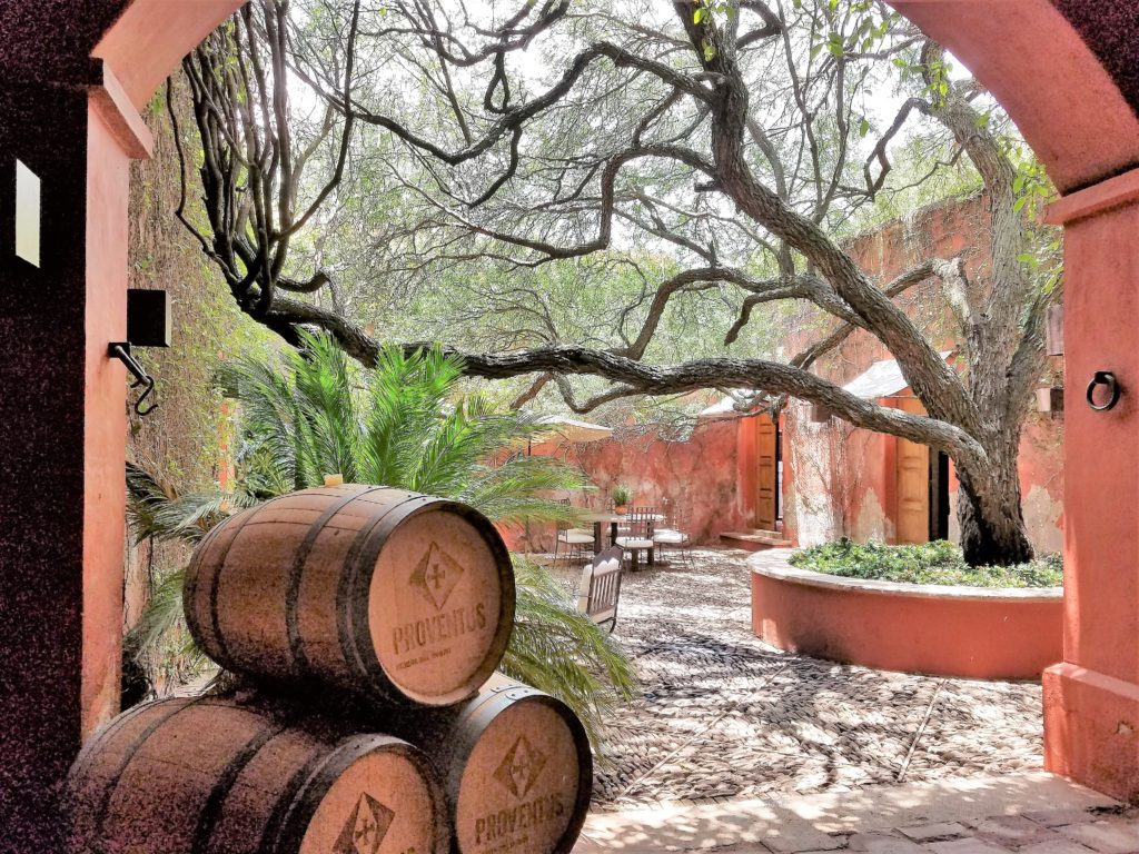 Courtyard at Puerta del Lobo