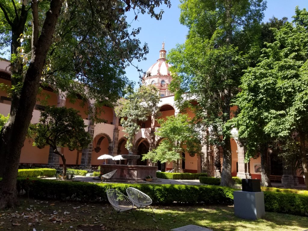 Belles Artes in an old convent in San Miguel de Allende, Mexico