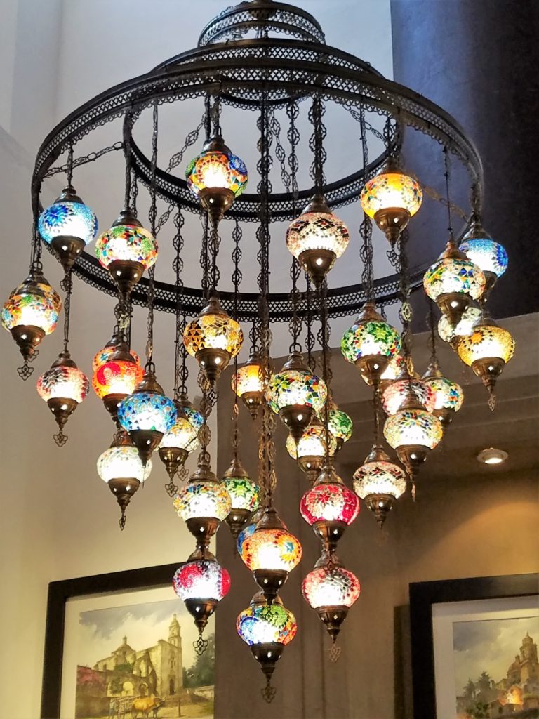 Moorish Chandelier Art in San Miguel de Allende, Mexico Moorish Chandelier Art in San Miguel de Allende, Mexico