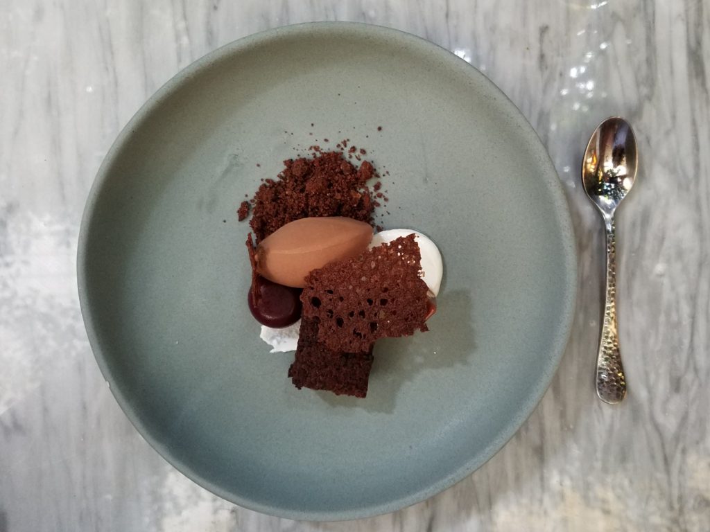 Different textures of Chocolate at Aperi in San Miguel de Allende, Mexico