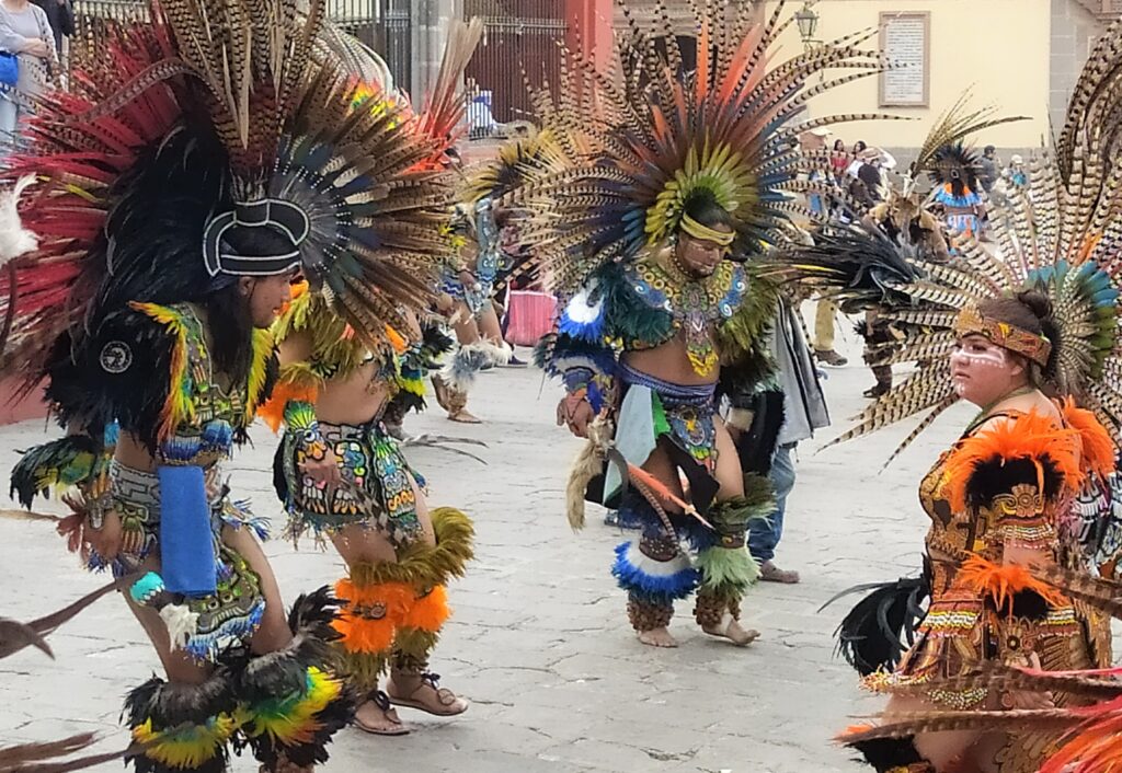 Conchero Dancers in San MIguel de Allende, Mexico