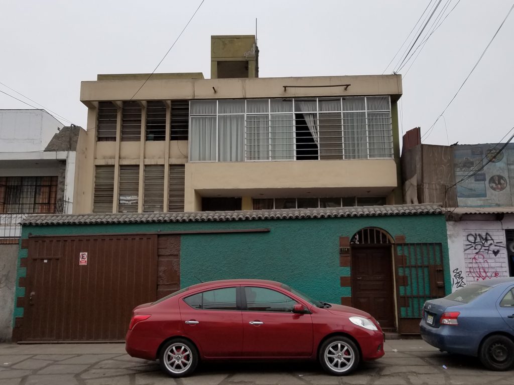 House of Chez Wong in Lima, Peru