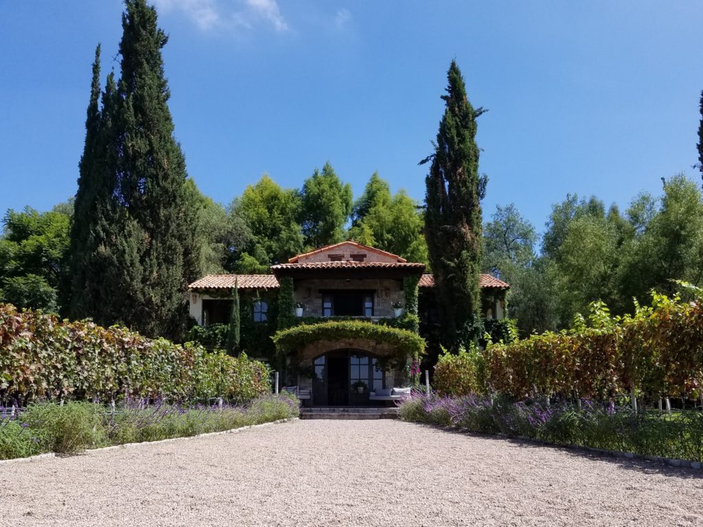 Hotel at La Santisma Trinidad Winery, Mexico