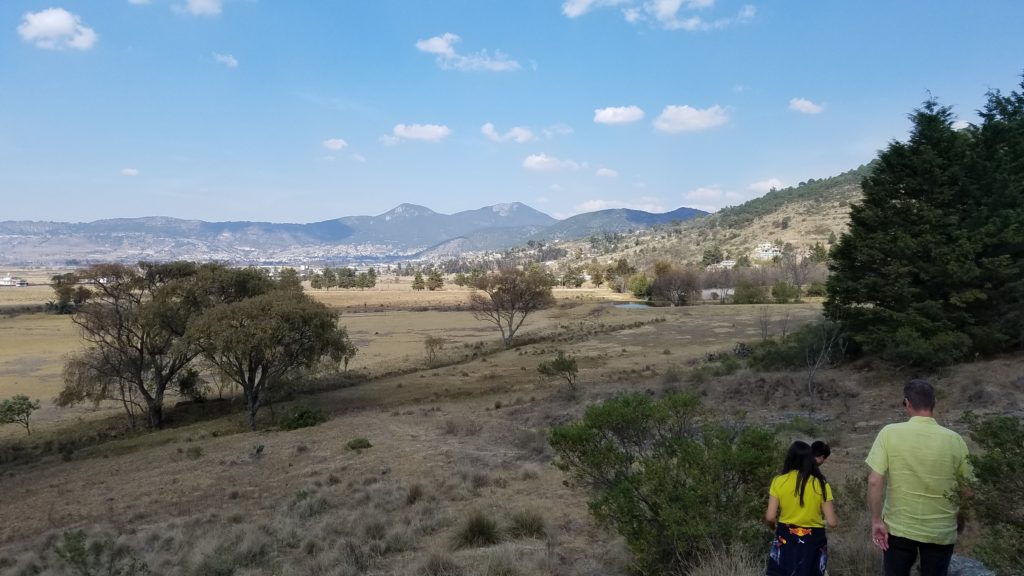 Hiking outside Acambay