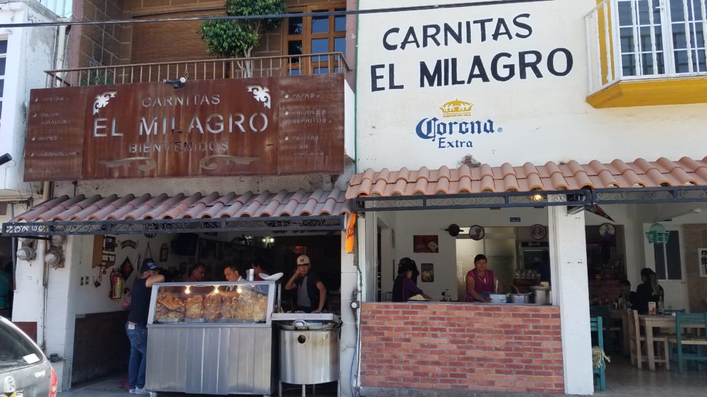 Carnitas El Milagro Restaurant in Santa Rosa Jauregui