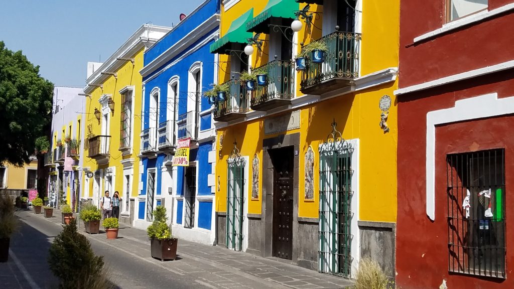 Colorful Street in Los Sapos