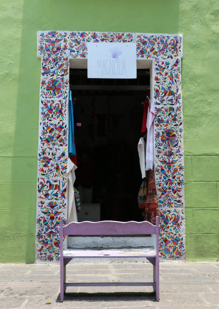 Doorway of Magnolia Shop on Calle 6 Sur, Puebla