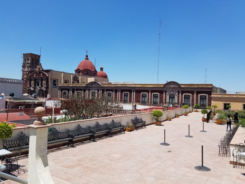 View from the top of the Calendar Museum, Queretaro