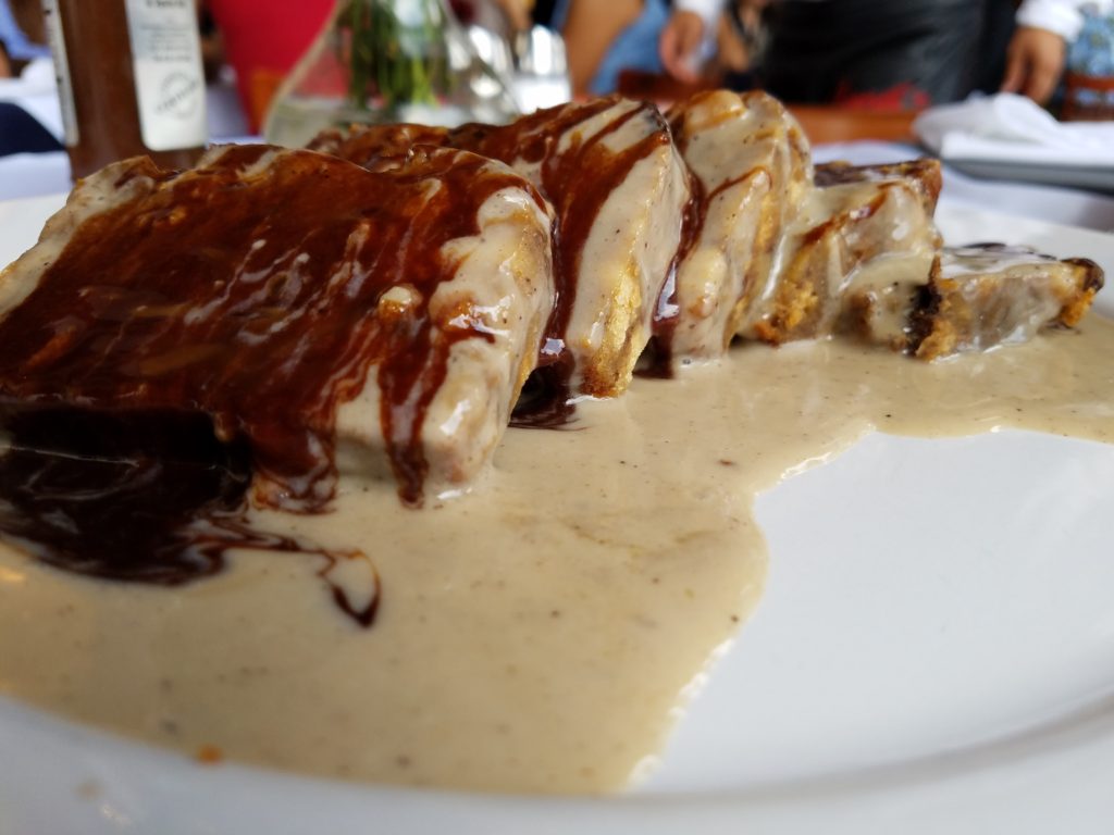 Spiced bread pudding at Hank's by Plaza Constitucion, a Centro restaurant Spiced bread pudding at Hank's by Plaza Constitucion, a Centro restaurant