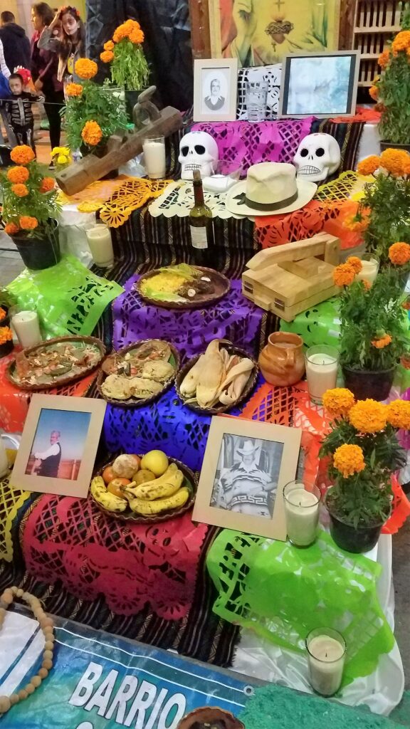 Altar at Day of the Dead Celebration, Queretaro