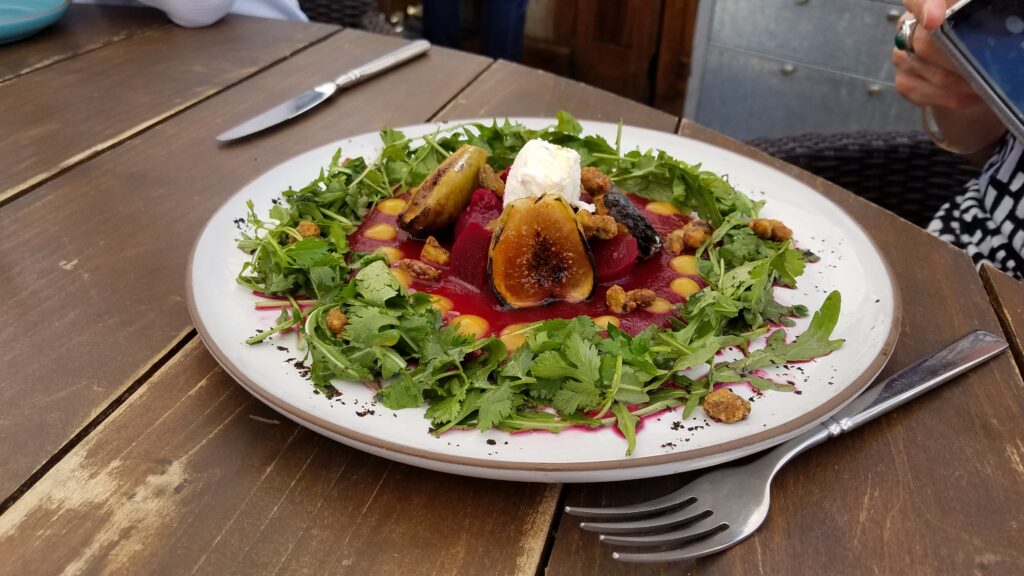 Fig and Beet Salad, Quince, San Miguel de Allende