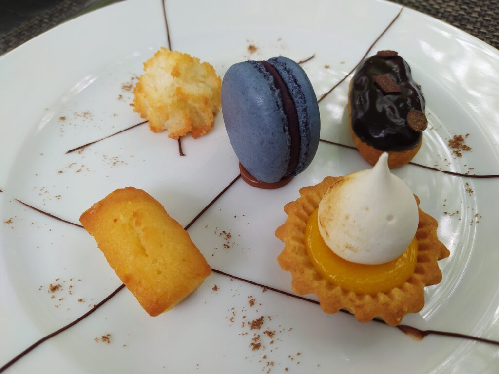 Macaroons at La Laborcilla Restaurant in Queretaro, Mexico