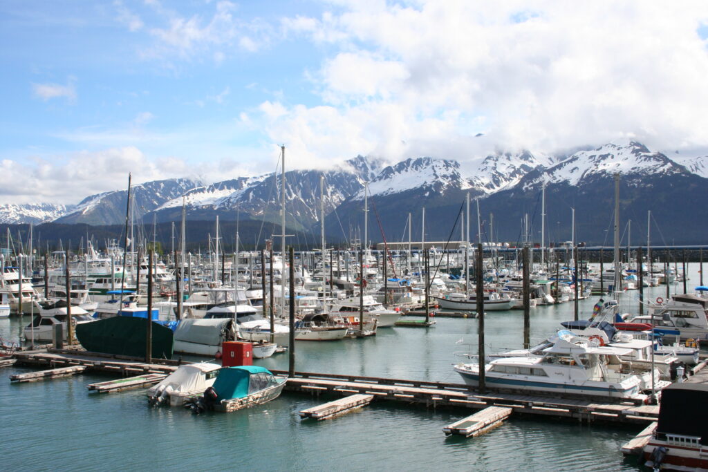 Marina in Seward, Alaska