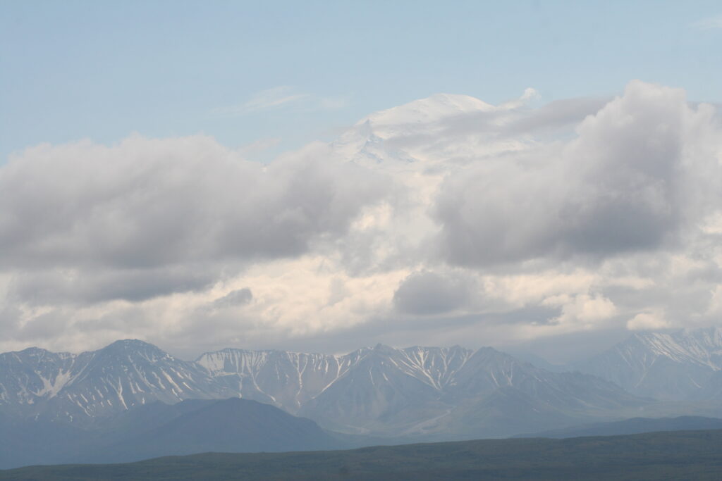 Denali and the Alaska Range in Alaska