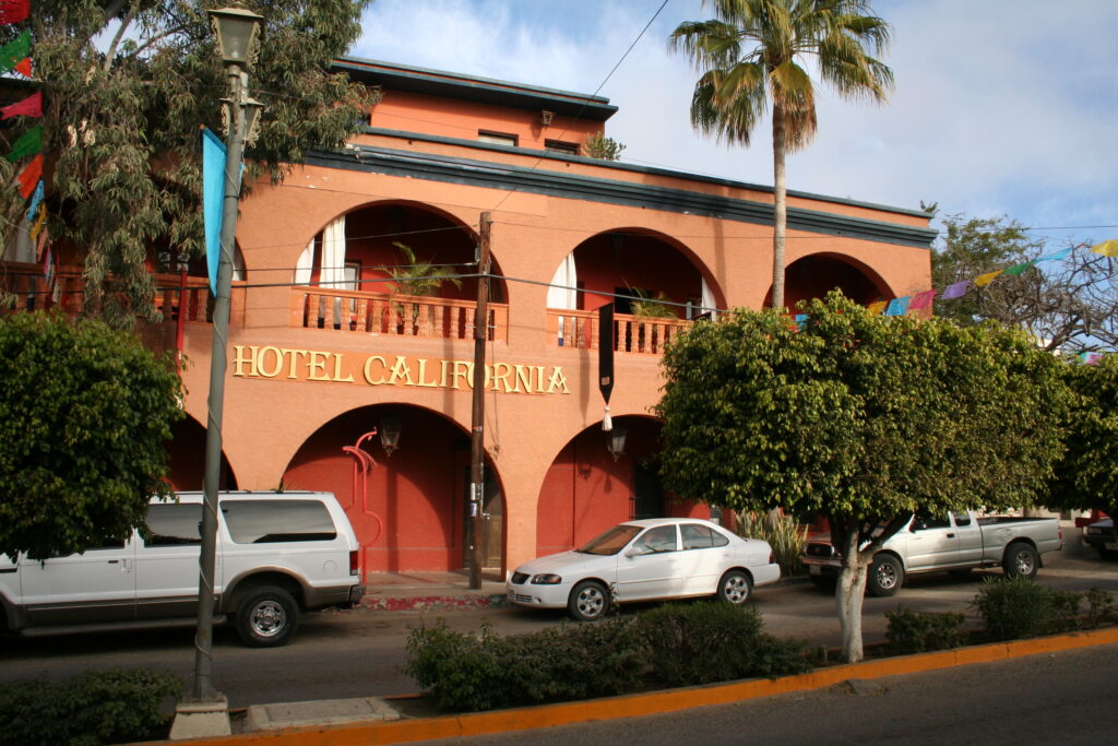 Hotel California, Todos Santos, Mexico