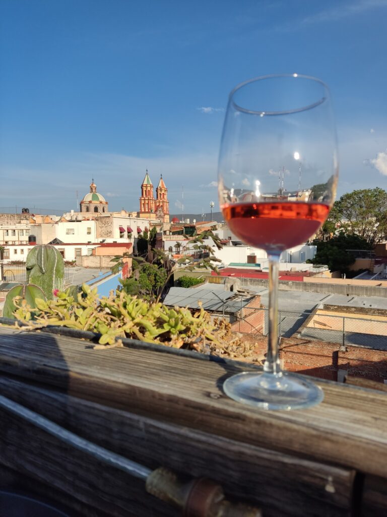 Rooftop View from La Terraza Grupa, Queretaro, Mexico