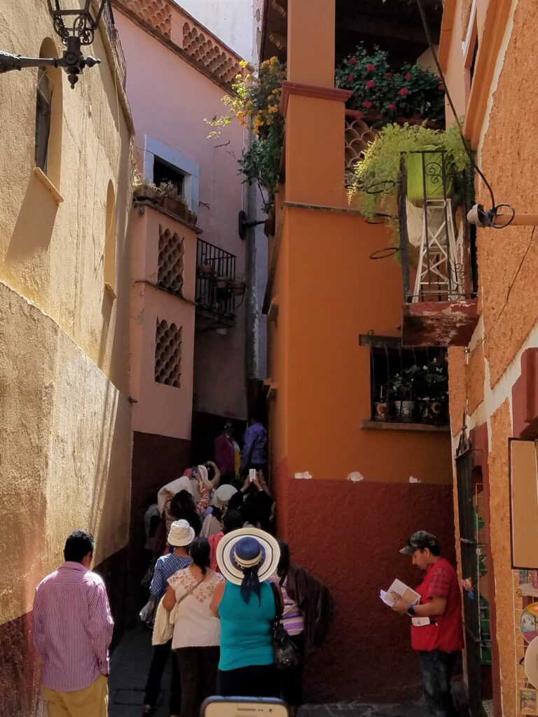 Kissing Alley, Guanajuato City, Mexico
