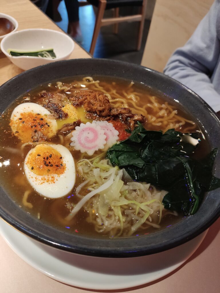 Duck ramen at Izakaya Sushi, Queretaro, Mexico