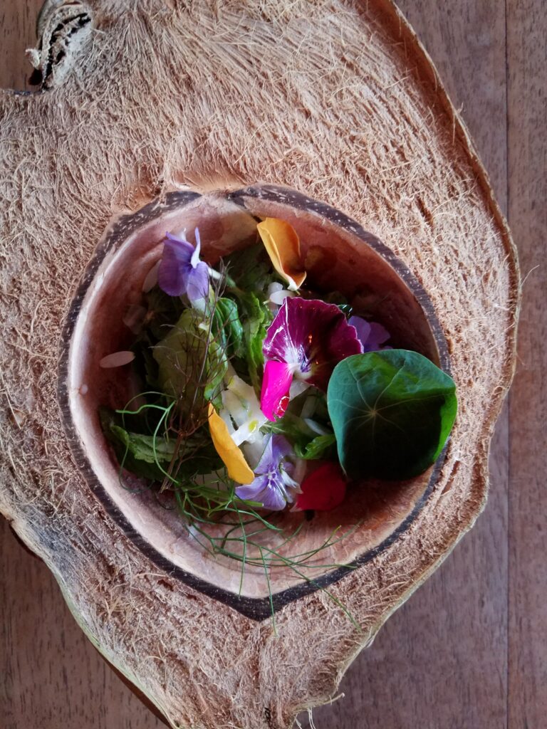 Dish at Restaurante Alcalde, Guadalajara, Mexico