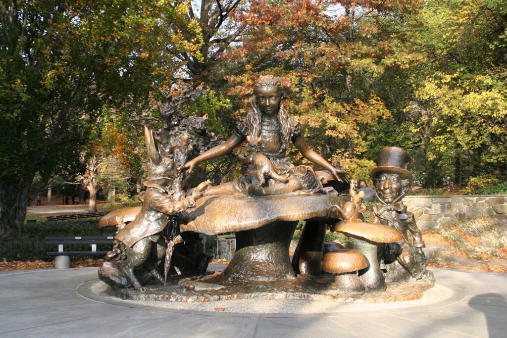 Alice in Wonderland Sculpture Central Park, New York City